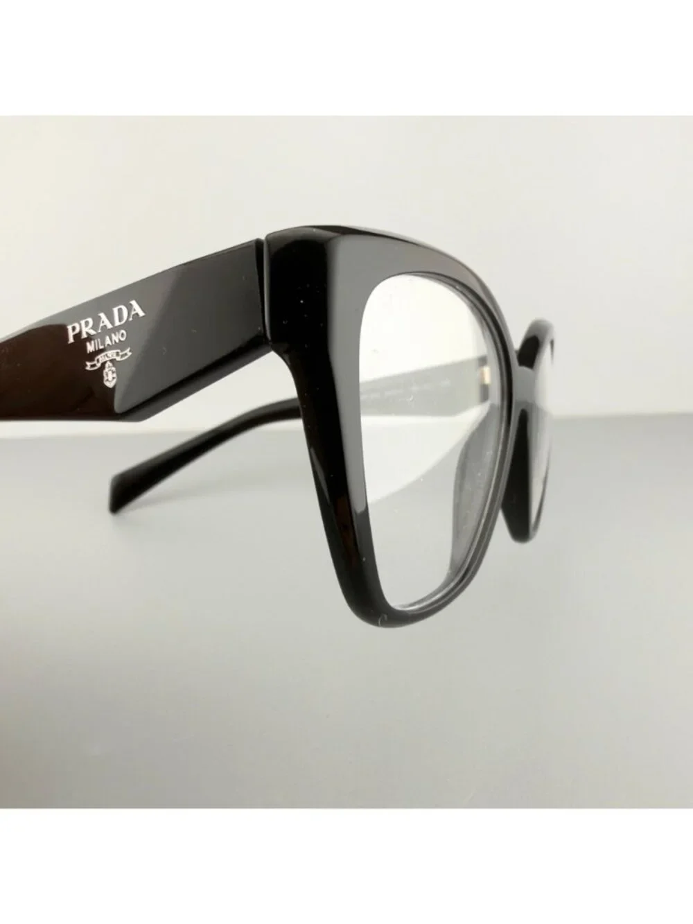 PRADA VPR 20Z Black Eyeglasses Frames 54-17-145 16K-1O1 Women's Glasses